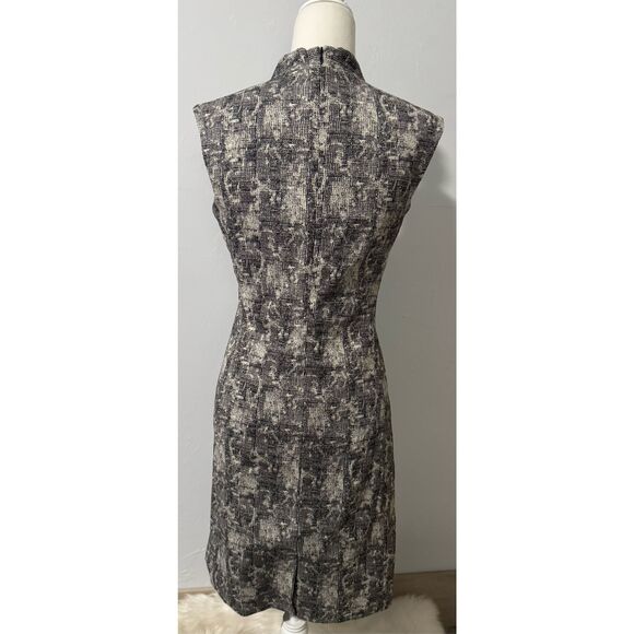 MM Lafleur The Aditi Dress sleeveless crackle sheath 6 - Picture 7 of 9